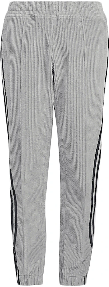 adidas Ivy Park Halls of Ivy Kids Corduroy Sweat Pants (All Gender) Medium  Grey Heather Kids' - FW21 - US