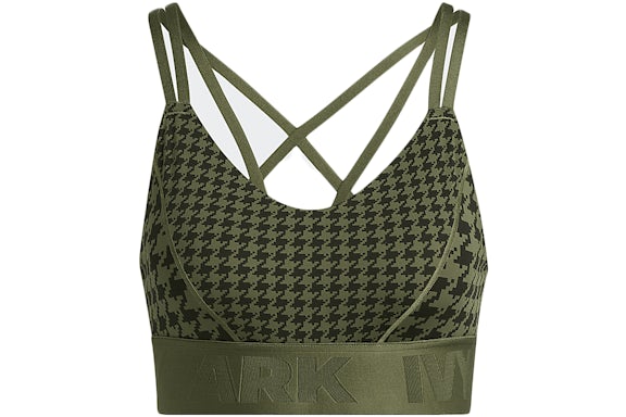 adidas Ivy Park Halls of Ivy Strappy Low-Support Bra Wild Pine/Black
