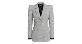 adidas Ivy Park Halls of Ivy Suit Jacket (Asia Sizing) White/Black/Semi Solar Slime