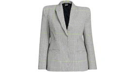 adidas Ivy Park Halls of Ivy Suit Jacket (Plus Size) Clear Grey/Black