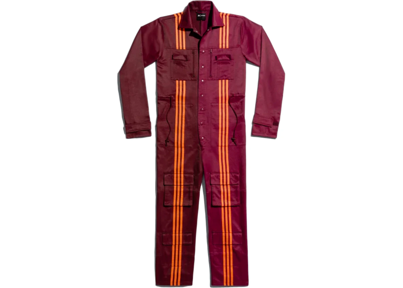 adidas Ivy Park Jumpsuit Maroon Solar Orange
