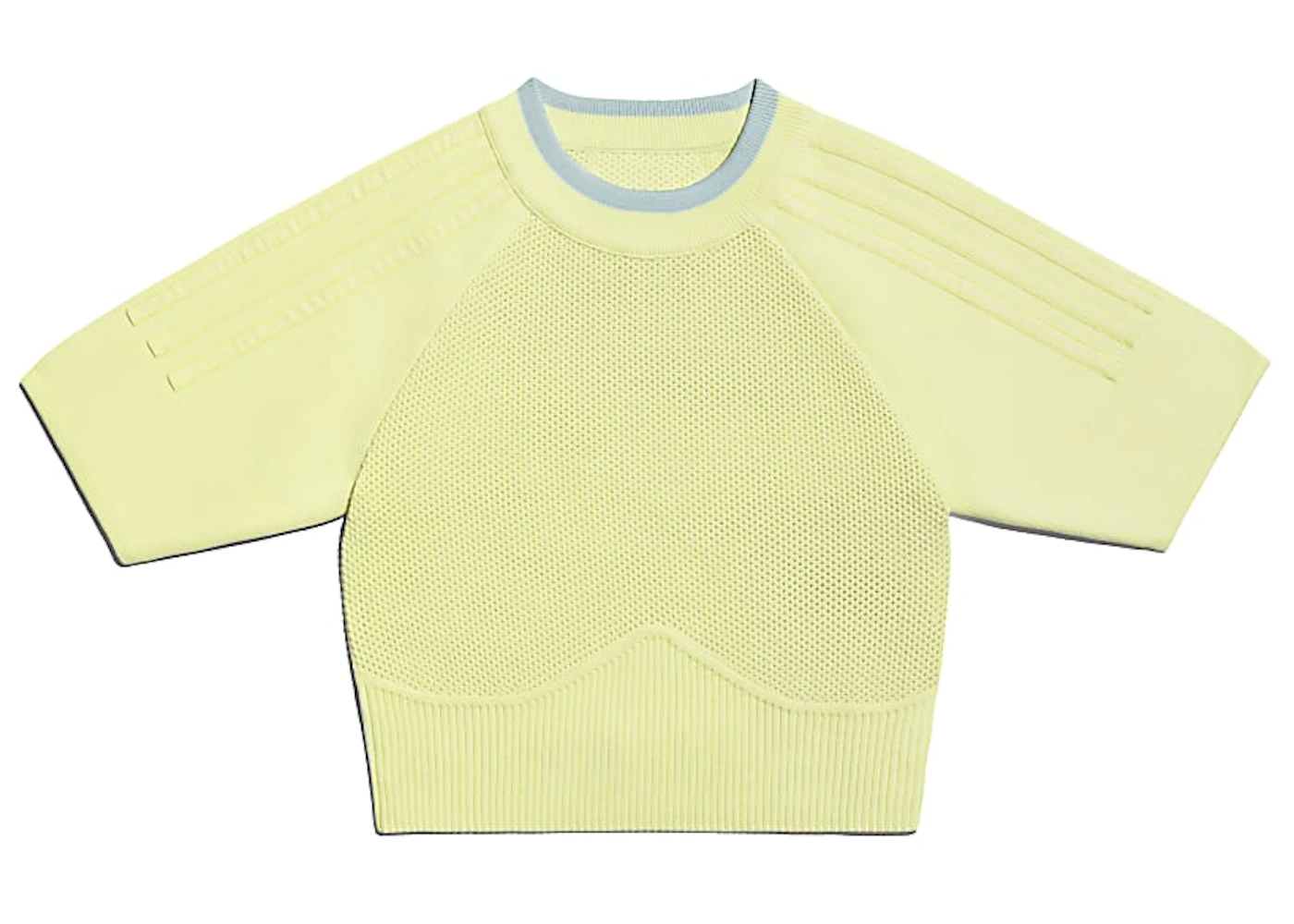 adidas Ivy Park Knit Crop Top (Plus Size) Yellow Tint - FW20 - FR