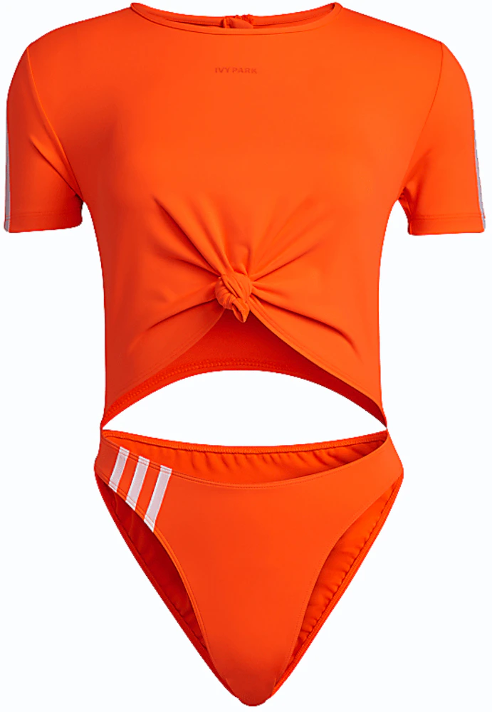 adidas Ivy Park Knot Swimsuit Solar Orange - SS21 - US