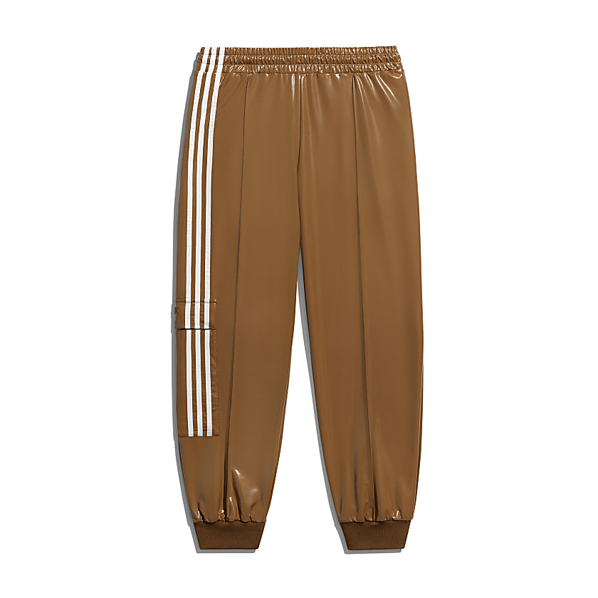 adidas Originals animal abstract three stripe joggers in brown with zebra  print  ASOS