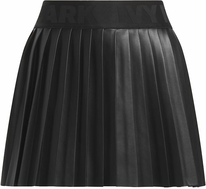 Monogram Printed Leather Mini Skirt - Ready-to-Wear