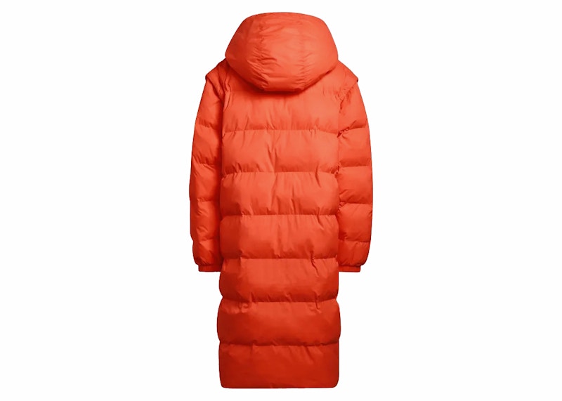 Hunter orange puffer discount jacket