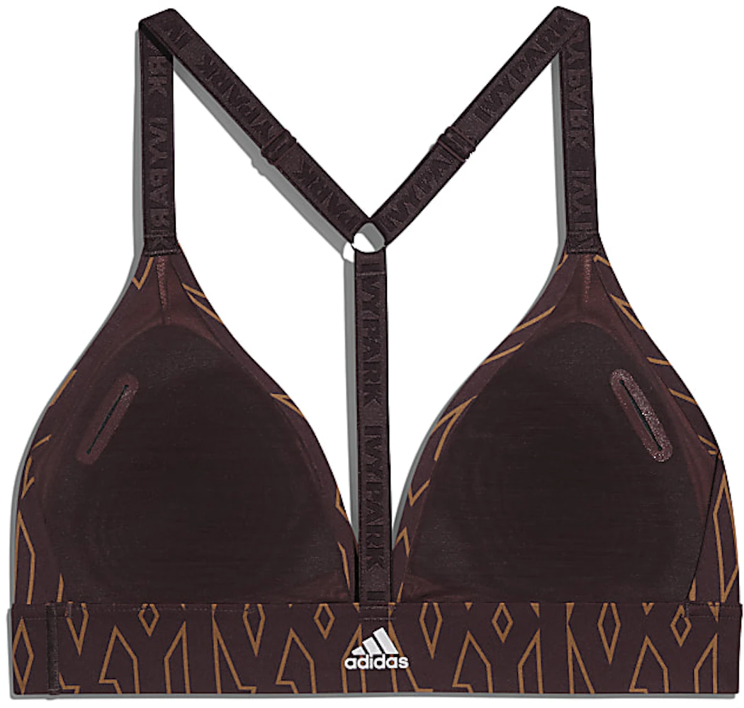 adidas Ivy Park Low-Support Triangle Bra Wild Brown/Night Red - SS21 - IT