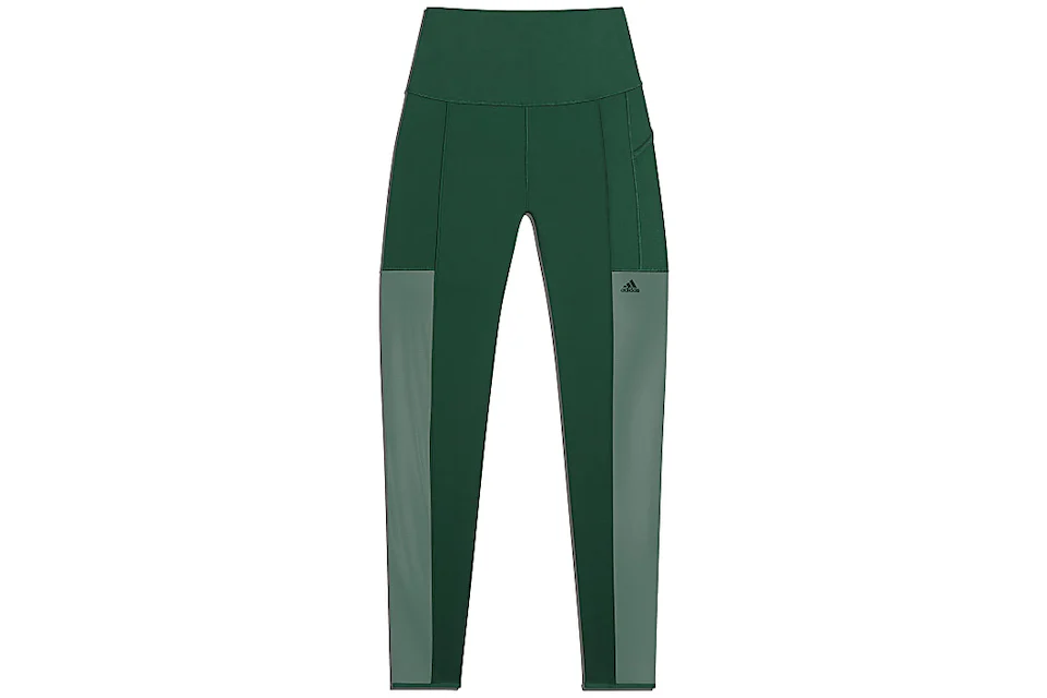adidas Ivy Park Mesh 3-Stripes Tights Dark Green - FW20 - US