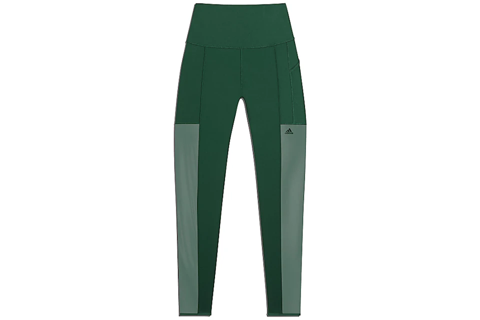 adidas Ivy Park Mesh 3-Stripes Tights Dark Green - FW20