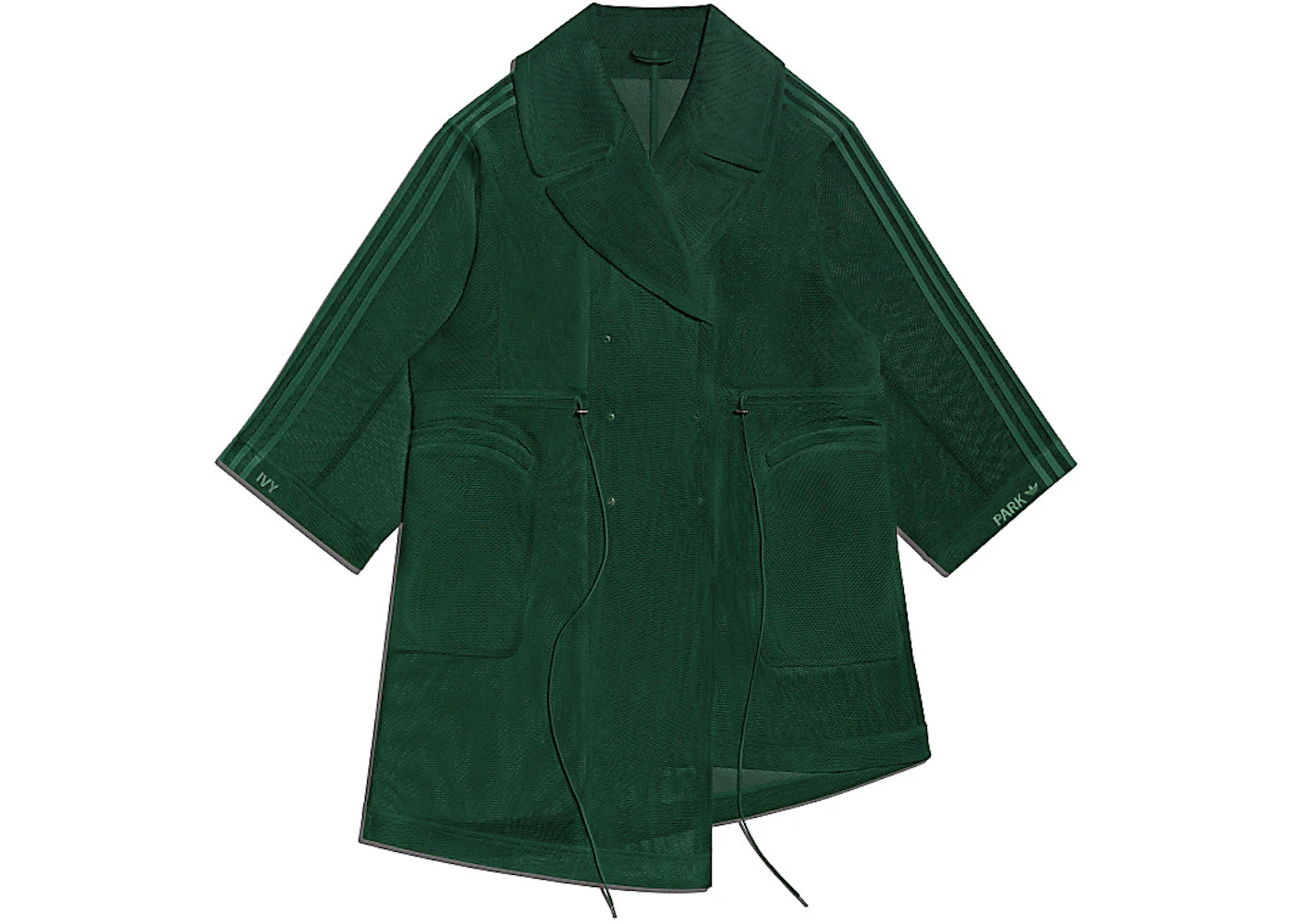 adidas Ivy Park Mesh Jacket Dark Green FW20 US - Main Image
