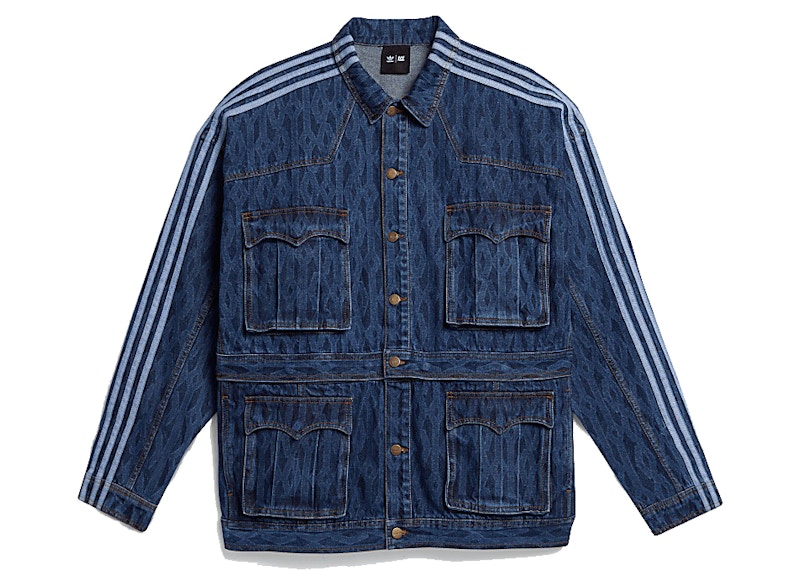 ivy park monogram denim jacket