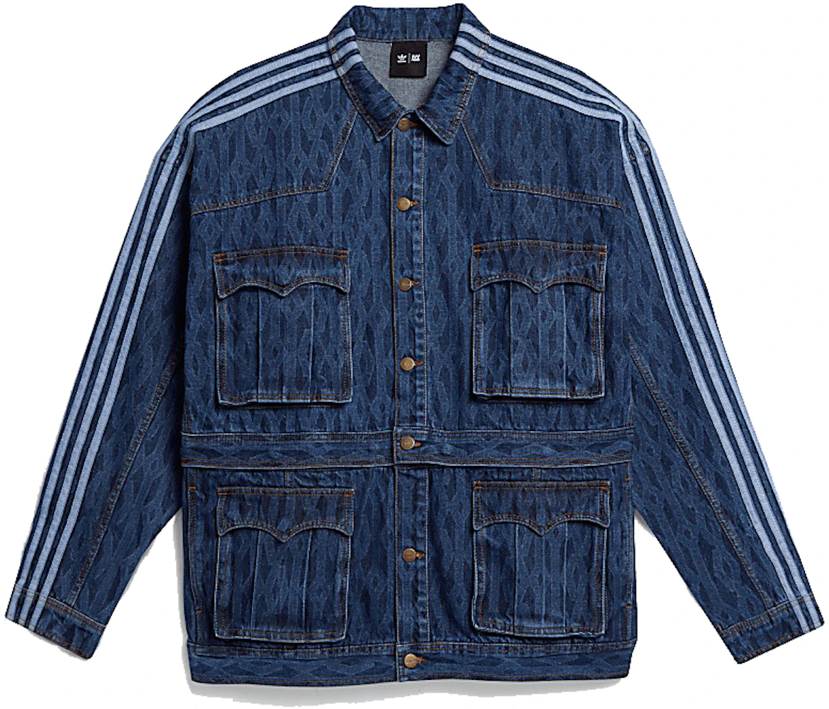 IVY PARK, Jackets & Coats, Ivy Park Brown Monogram Denim Jacket