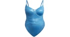 Costume da bagno intero adidas Ivy Park (Plus Size) Shock Cyan