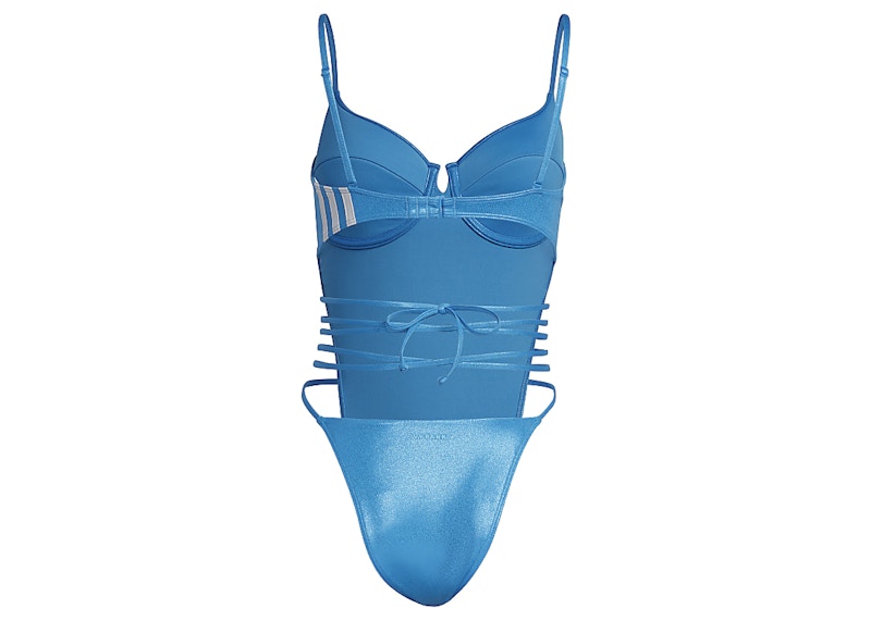 adidas Ivy Park One-Piece Swimsuit Shock Cyan - SS22 - US