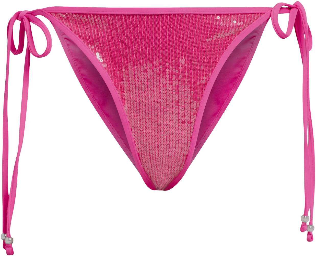 adidas Ivy Park Sequin Triangle Bikini Bottom Shock Pink - SS23 - US