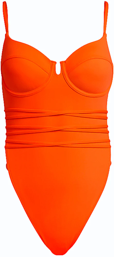 adidas Ivy Park Strap One Piece Swimsuit Solar Orange - SS21 - US