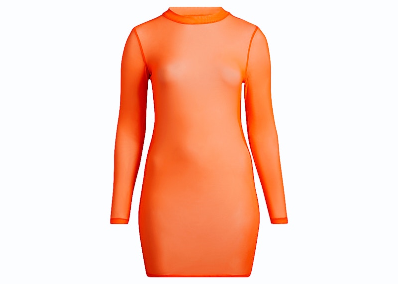 Orange best sale adidas dress