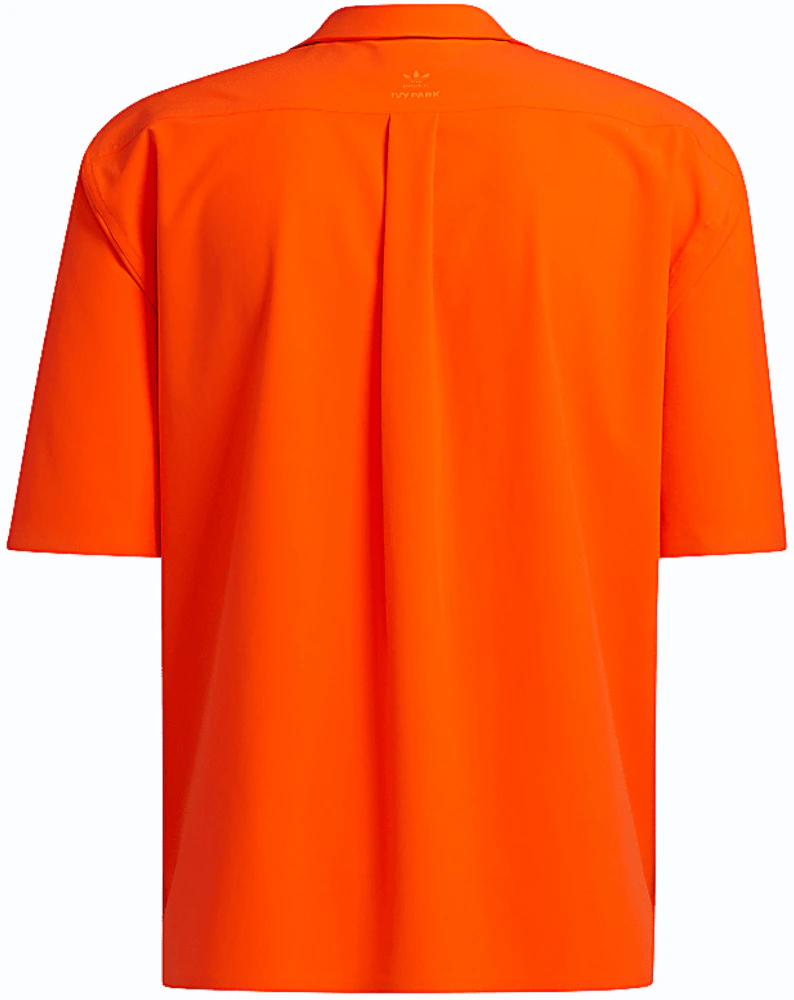 adidas Ivy Park Swim Cover-Up Shirt (Mens) Solar Orange Men's - SS21 - US