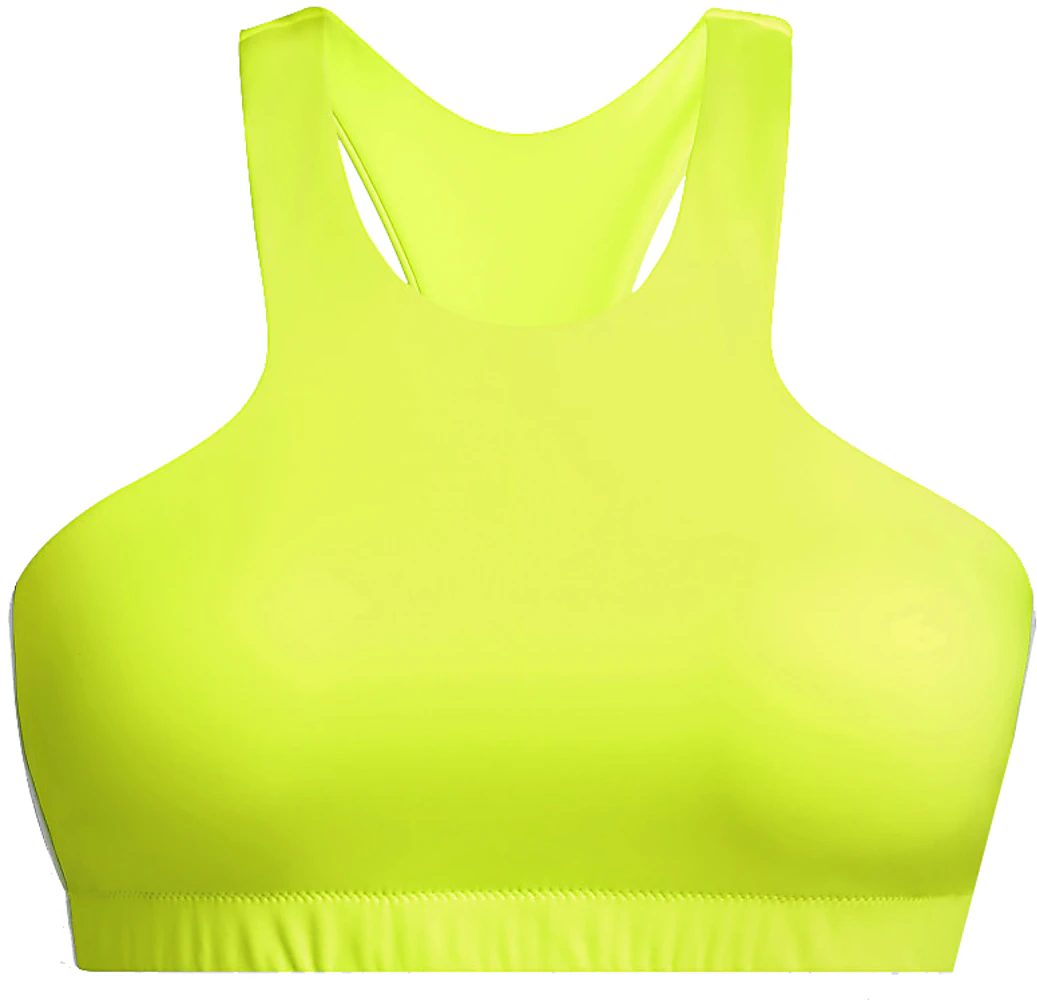 adidas Ivy Park Swim Crop Top (Plus Size) Solar Yellow - SS22 - US