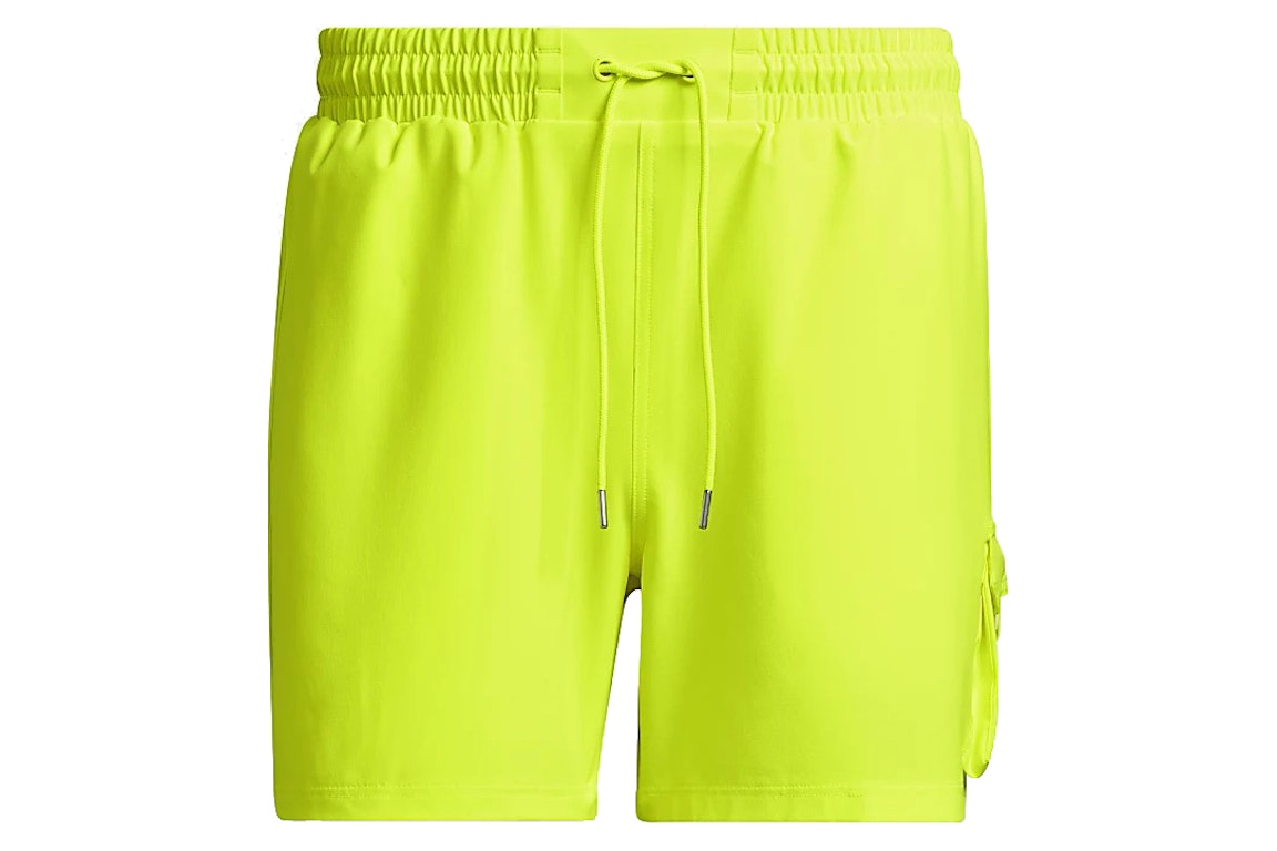 Pre-owned Adidas Originals Adidas Ivy Park Swim Shorts Solar Yellow