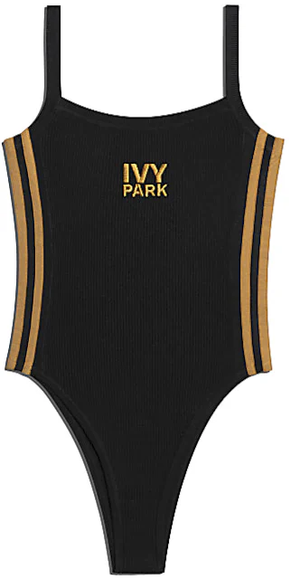 adidas Ivy Park Halls of Ivy Latex Bodysuit (Plus Size) Dark Blue
