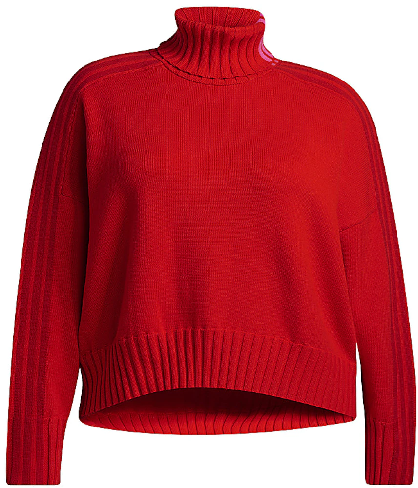 adidas Ivy Park Turtleneck Sweater (Plus Size) Red - SS22 - US