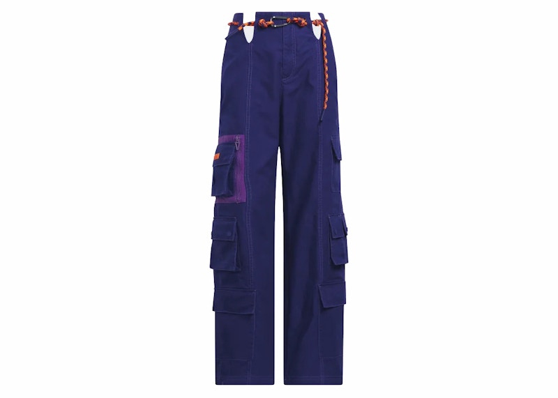 adidas Ivy Park Twill Cargo Pants Legacy Indigo - SS23 - US