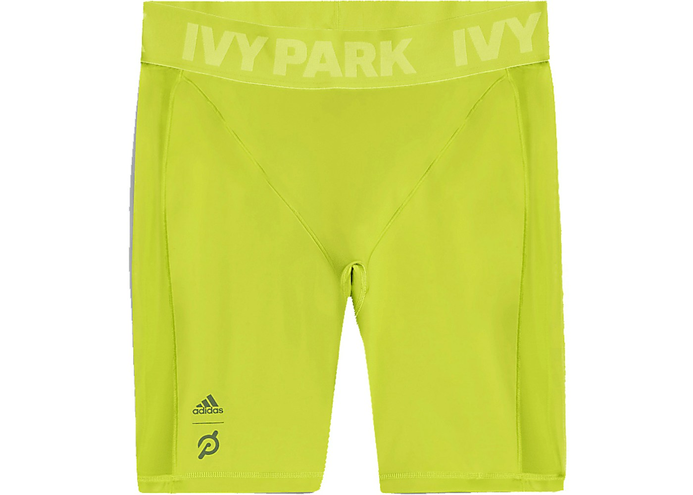 adidas Ivy Park x Peloton Cycling Shorts (Plus Size) Shock Lime/Magic