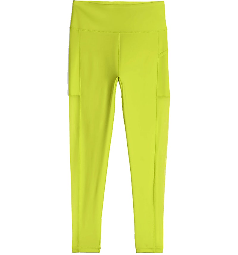 adidas Ivy Park x Peloton Power Tights Shock Lime/Focus Olive