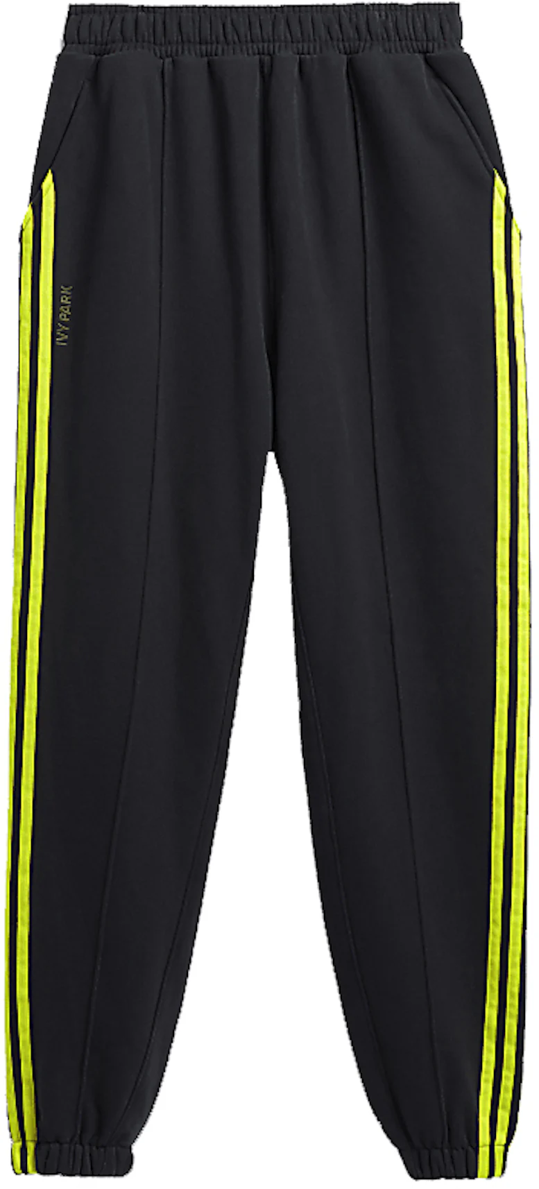 adidas, Pants & Jumpsuits, Adidas Ivy Park Beyonc Black Gold Stripe Track  Pants Leggings Size Large Nwot