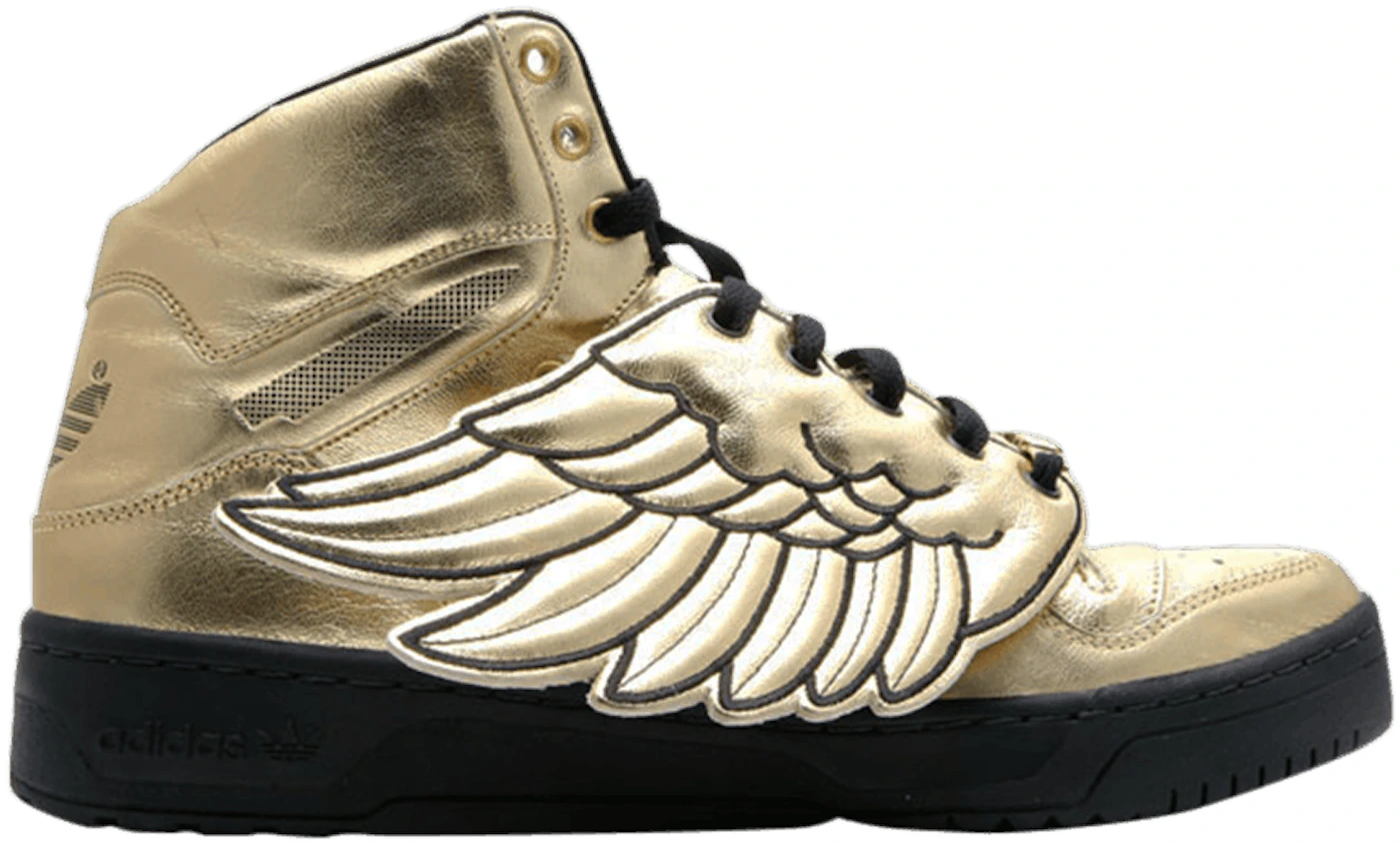 Aspirar Derribar acción adidas JS Wings 1.0 Jeremy Scott Metallic Gold - G04653 - ES
