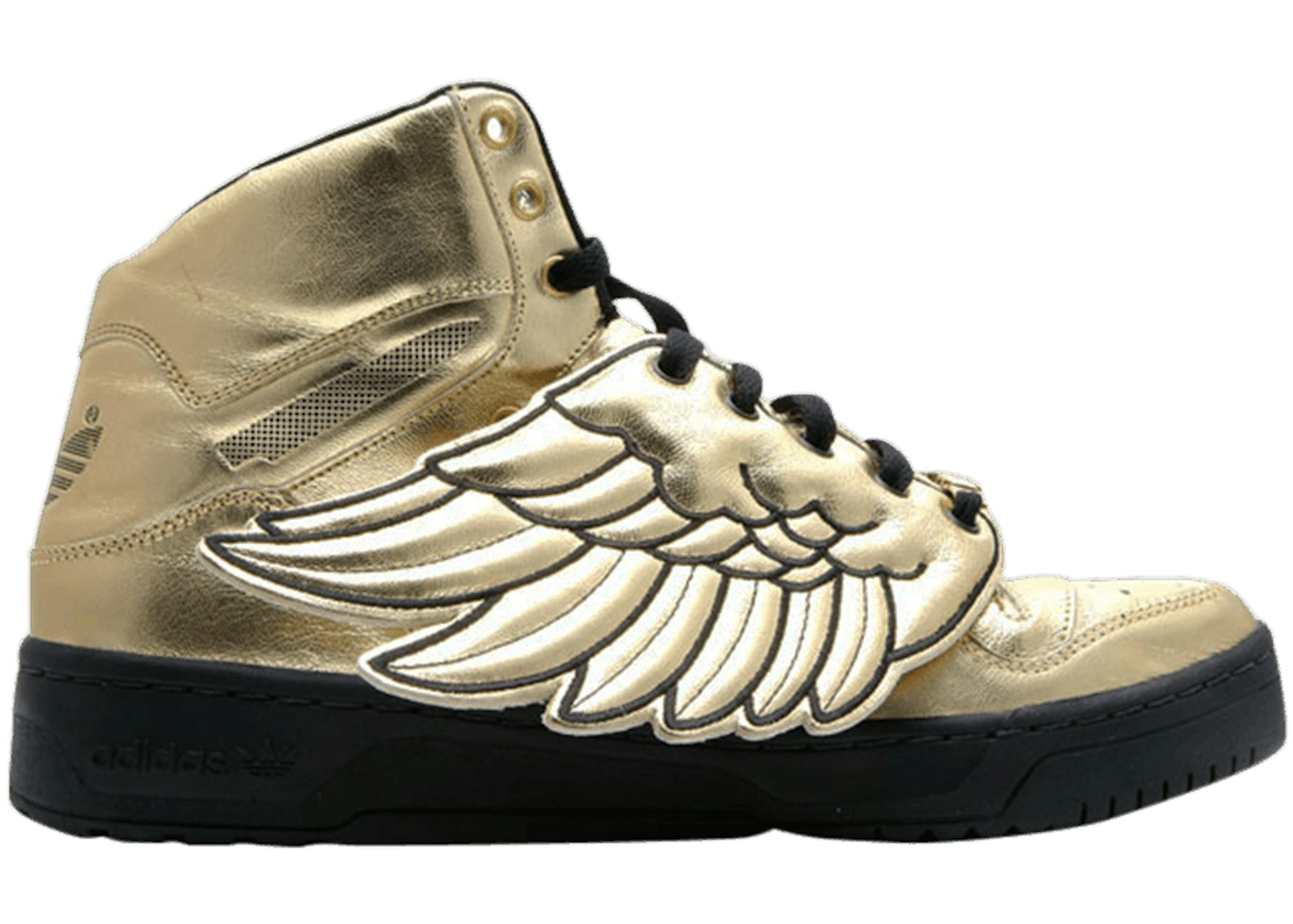 Abrumador soborno Oscuro adidas JS Wings 1.0 Jeremy Scott Metallic Gold Men's - G04653 - US