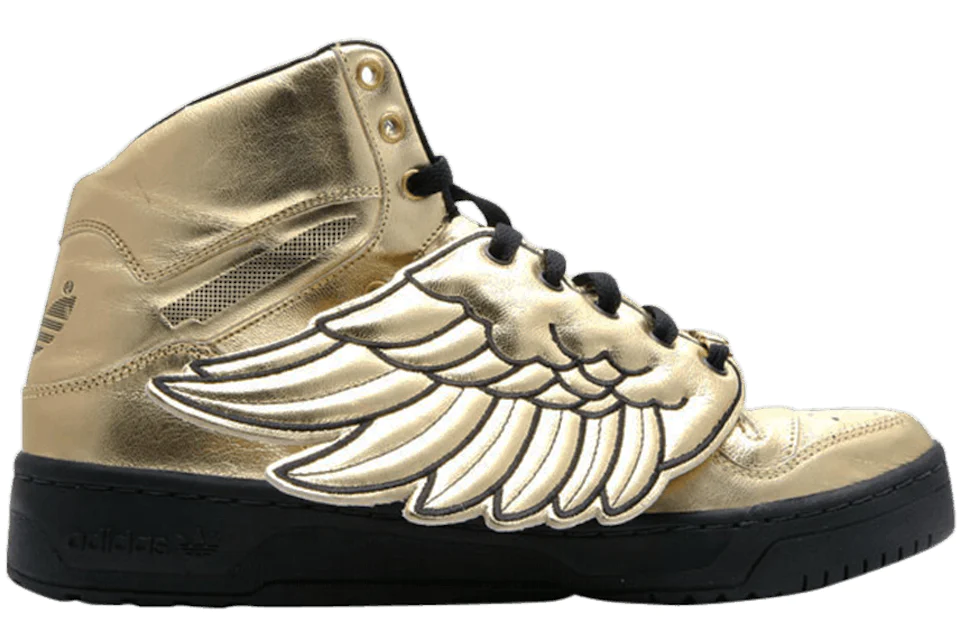 adidas JS Wings 1.0 Jeremy Scott Metallic Gold