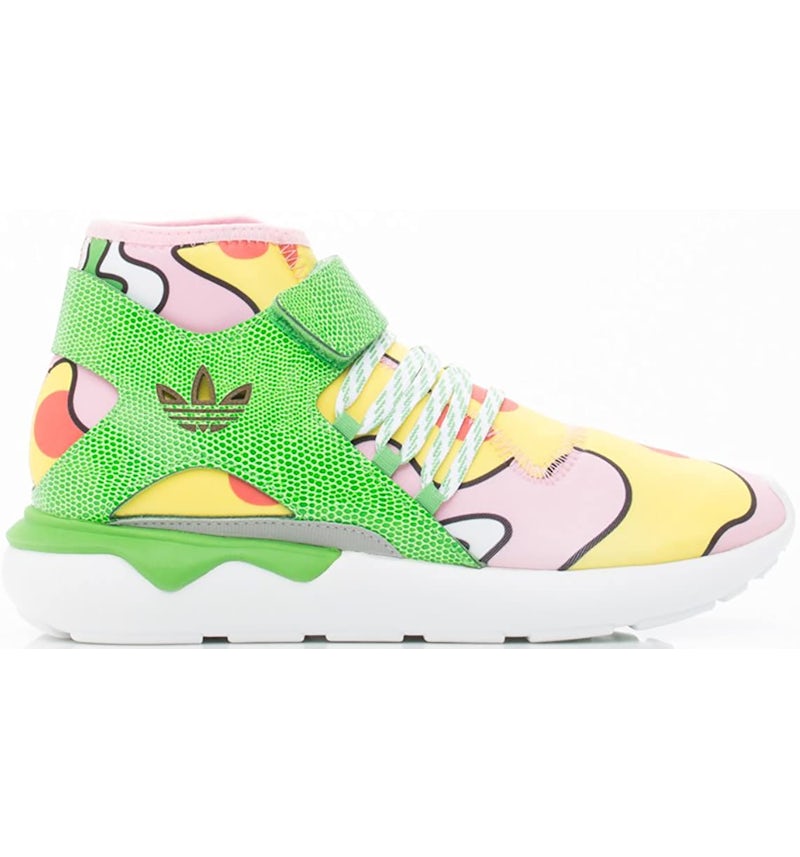 adidas JS Tubular Yellow Green Men s S77835 US