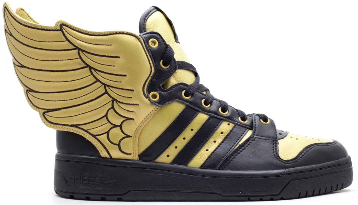 mistænksom hældning Natur adidas JS Wings 2.0 Black Gold Men's - G44824 - US