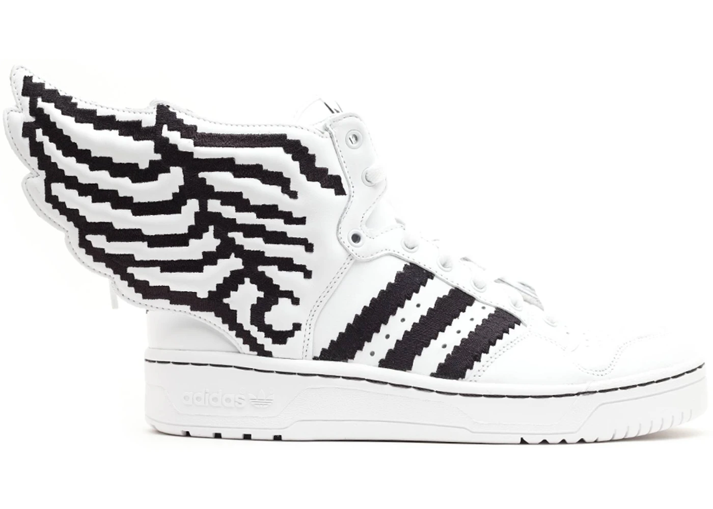 Winged adidas 2025 high tops