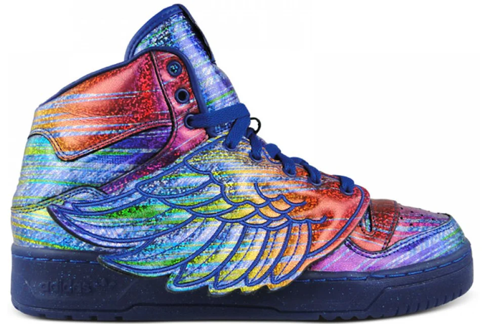 adidas JS Wings Jeremy Scott Rainbow Foil