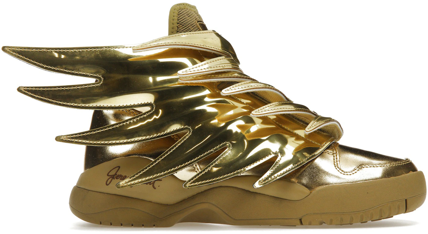 Laos adverbio negar adidas JS Wings Solid Gold Men's - B35651 - US