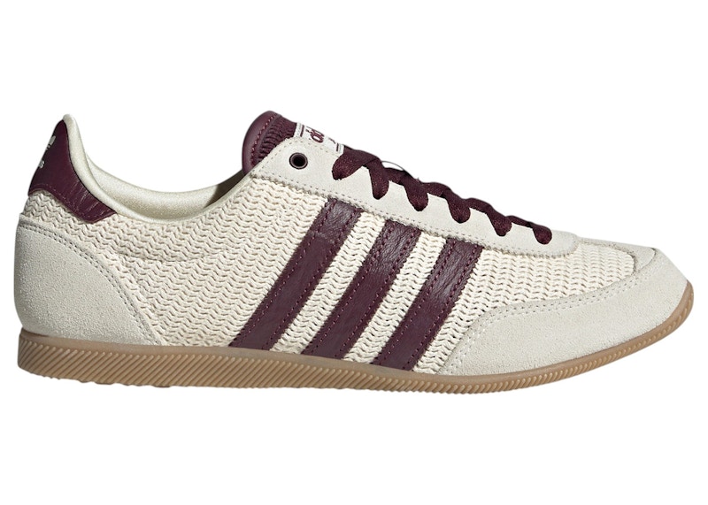 adidas originals アディダス スニーカー JAPAN WHITE MAROON GUM JR7161 シューズ ジャパン ホワイト マルーン ガム テラス系 T-トゥ adidas Japan Cream White Maroon Gum (Women's) - JR7161 - US