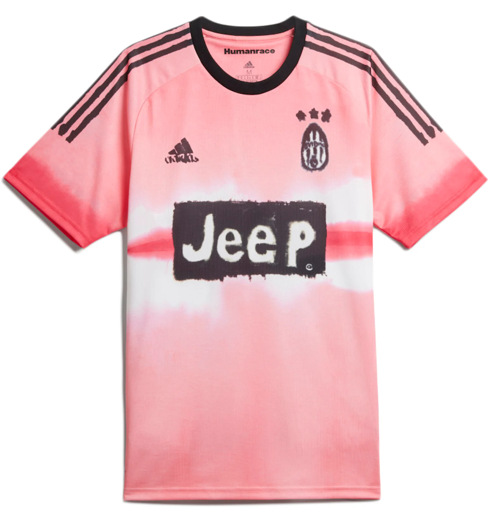 adidas Juventus Human Race Jersey Glow Pink Black Men s FW20 GB