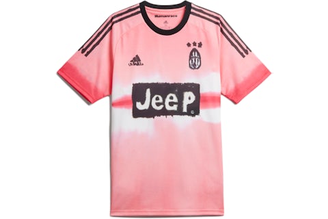 adidas Juventus Human Race Jersey Glow Pink Black Men s FW20 US