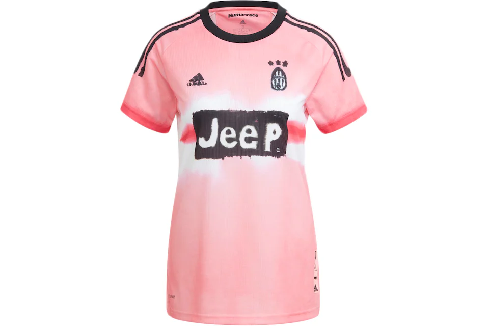 adidas Juventus Human Race Womens Jersey Glow Pink/Black - FW20 - US