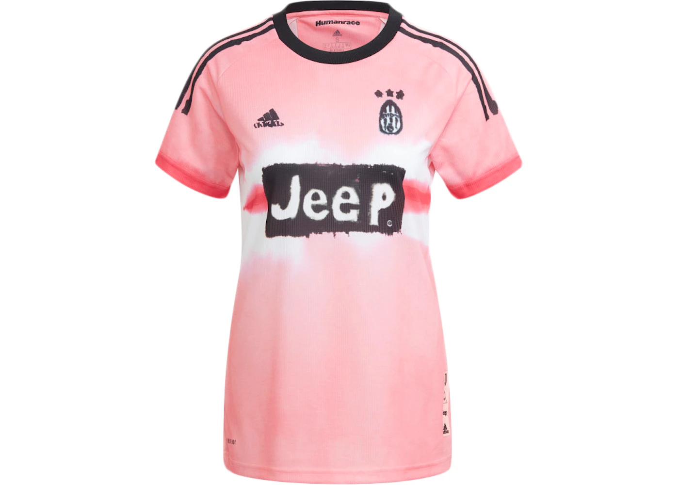 Pink hot sale juventus top