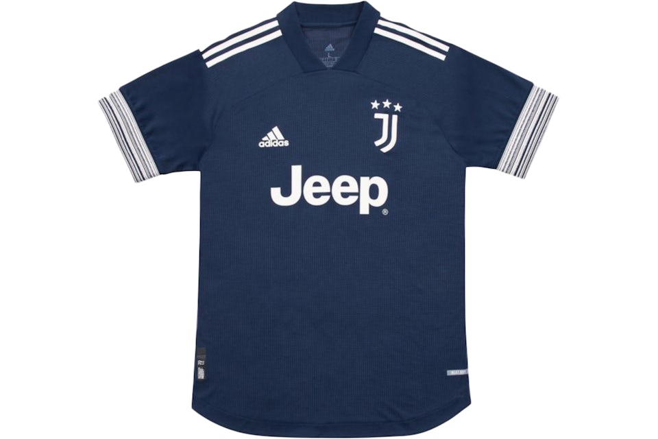 adidas Juventus Maglia Gara Away Authentic 2020 21 Jersey Blue