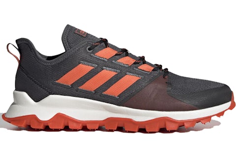 adidas Kanadia Trail Grey Six Active Red Men s F36059 US