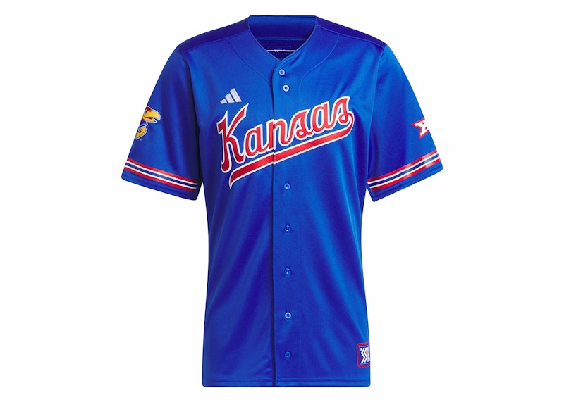 adidas Kansas Reverse Retro Replica Baseball Jersey Royal Blue