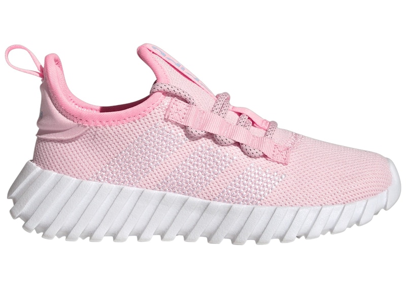 Pre-owned Adidas Originals Kaptir Flow Sneakers In Clear Pink/cloud White/pink Spark