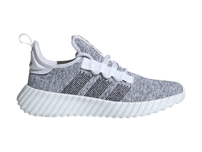 Pre-owned Adidas Originals Kaptir Flow (women's) Sneakers In Cloud White/core Black/silver Metallic In Multi