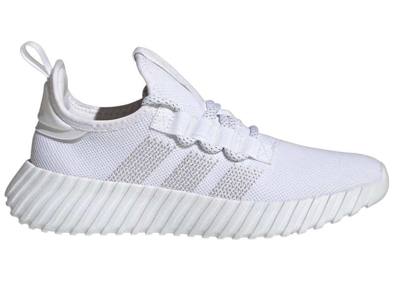 Pre-owned Adidas Originals Kaptir Flow (women's) Sneakers In Cloud White/crystal White/zero Metalic