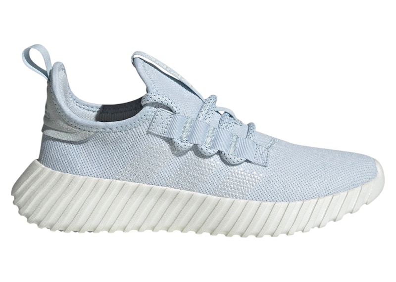 Pre-owned Adidas Originals Kaptir Flow (women's) Sneakers In Halo Blue/off White/silver Metallic